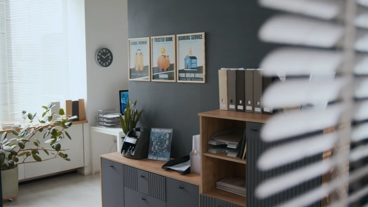 A More Beautiful Home Workspace: Storage, Lighting, and Everyday Calm