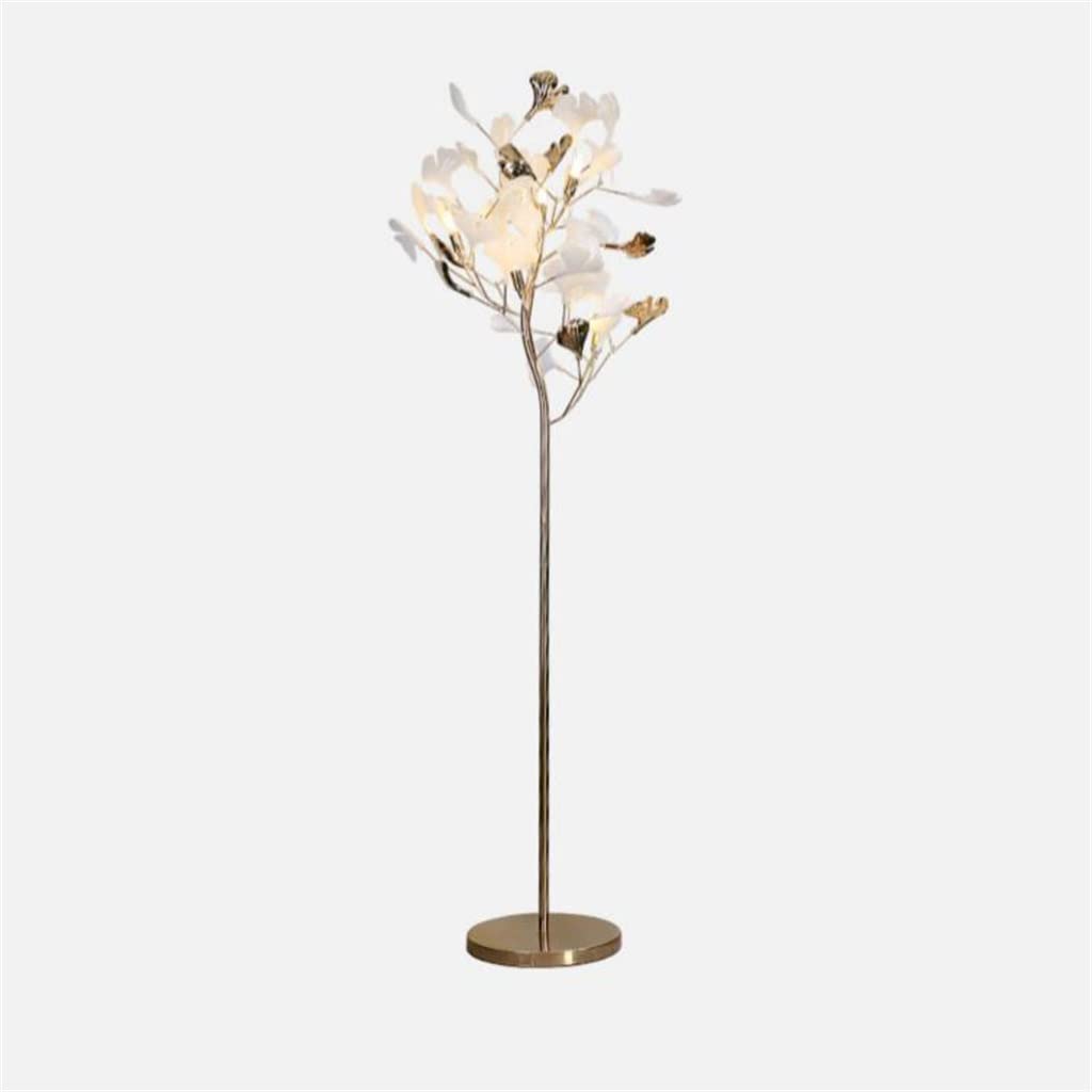 Ginkgo Biloba Leaf Floor Lamp Bedside Lamp Homestay Living Room Sofa Vertical Desk Lamp