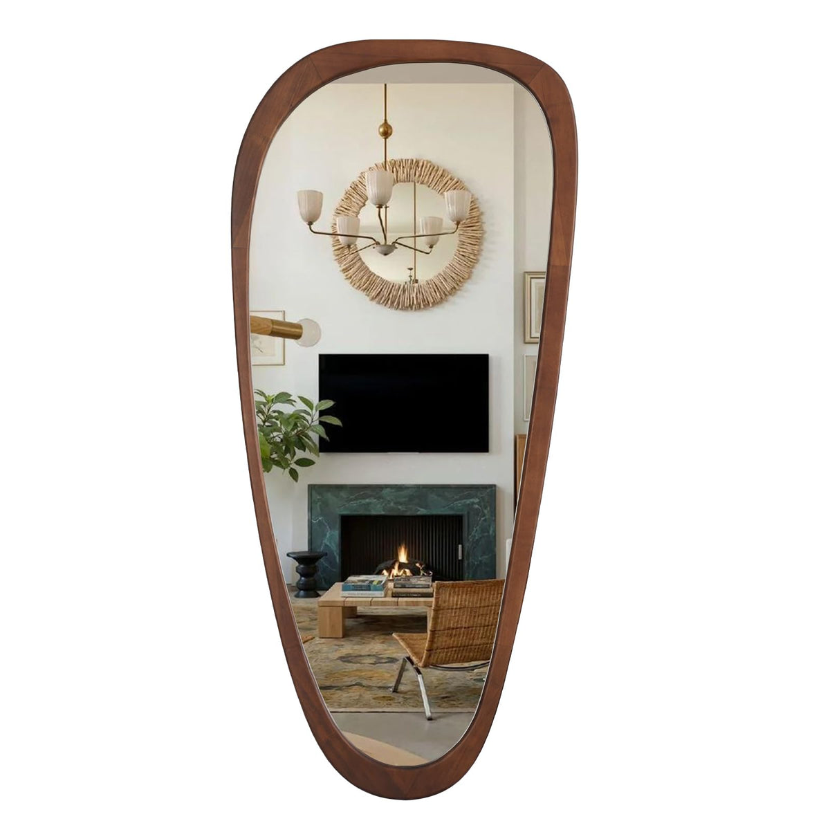 WallBeyond Cobblestone Decorative Wall Mirror