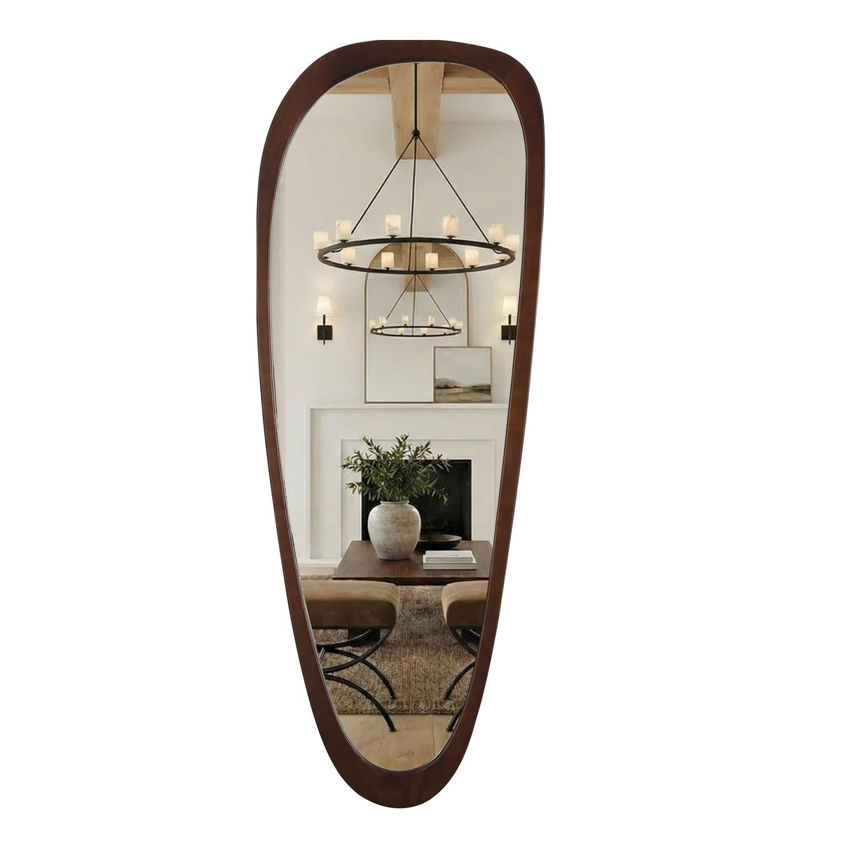 WallBeyond Cobblestone Decorative Wall Mirror