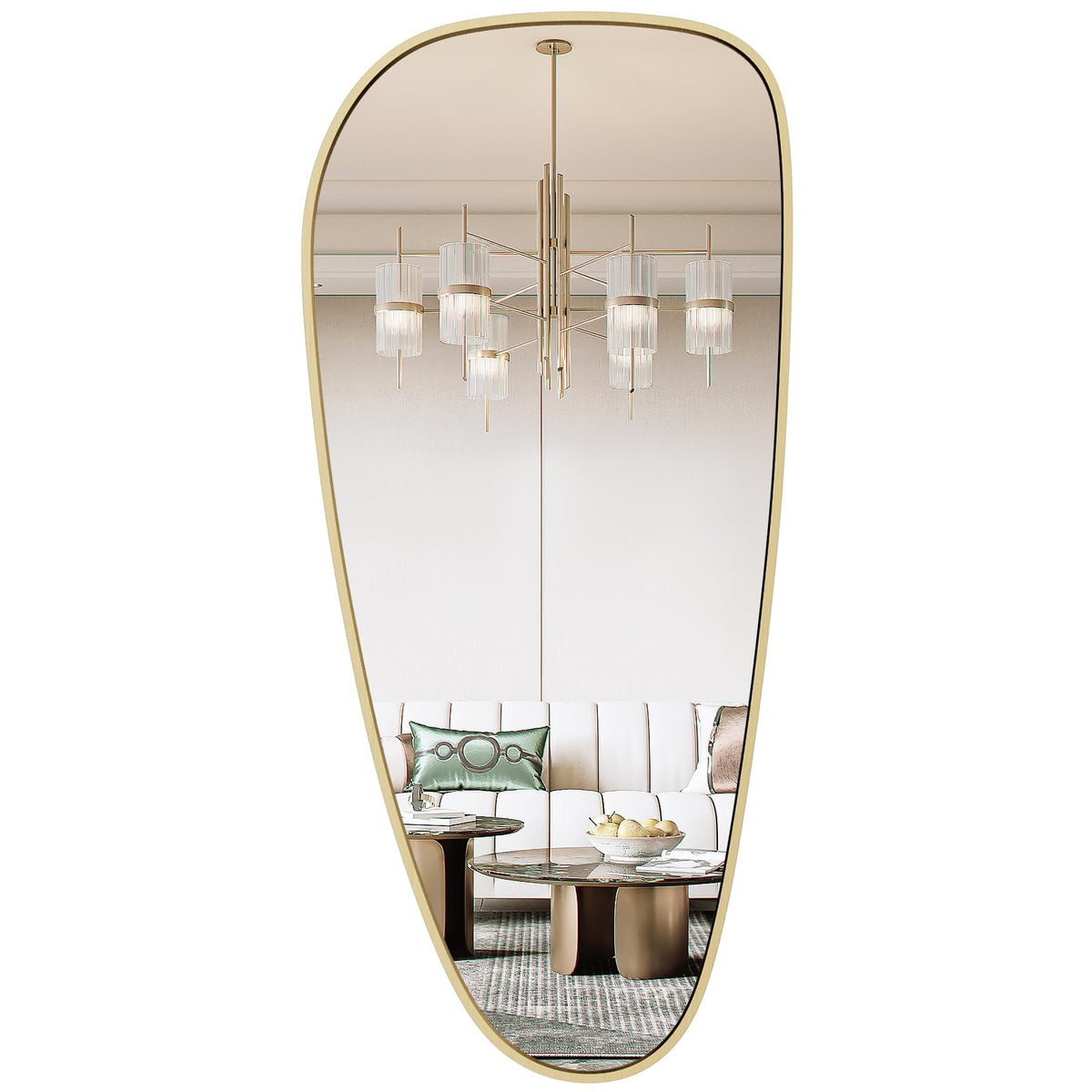 WallBeyond Cobblestone Decorative Wall Mirror