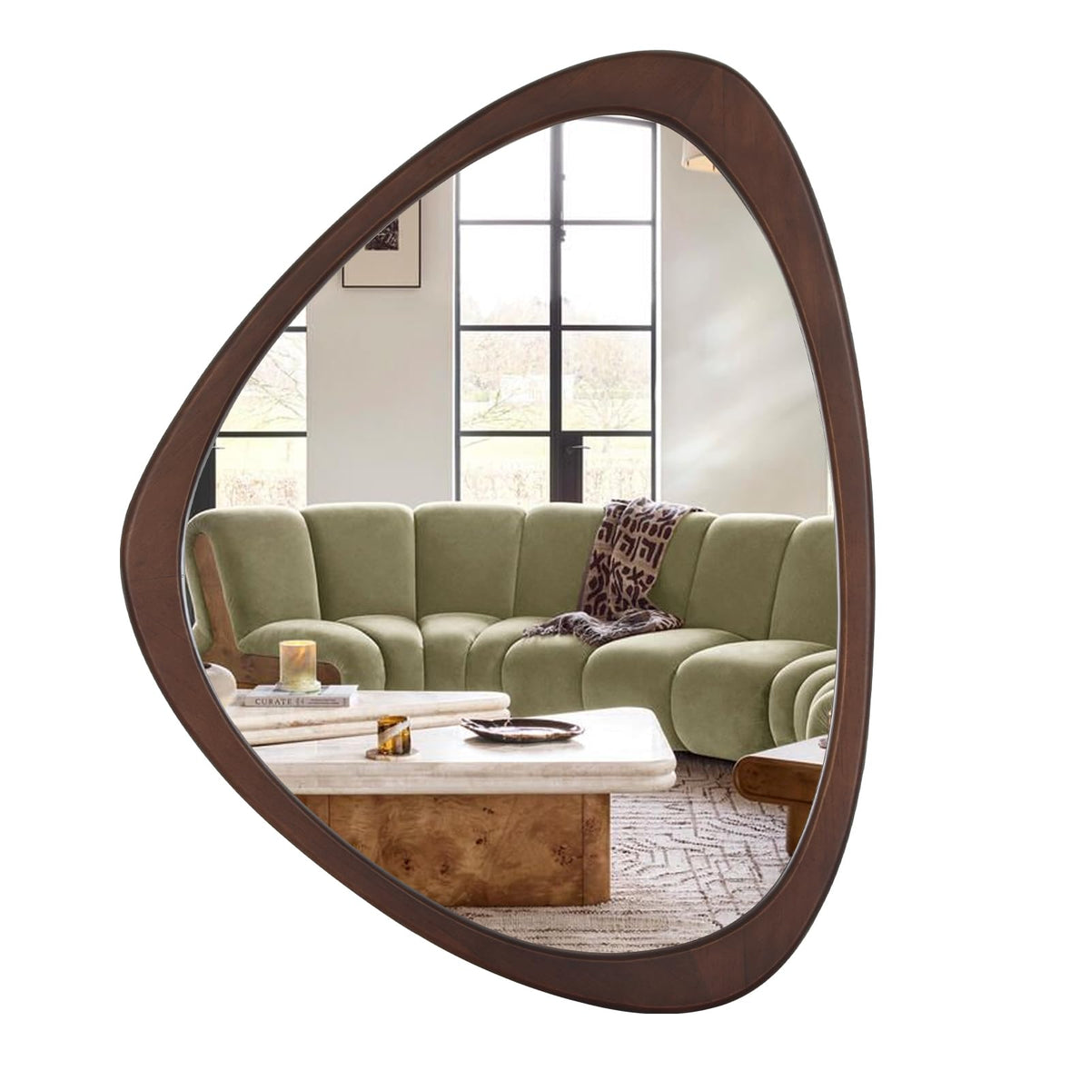 WallBeyond Cobblestone Decorative Wall Mirror