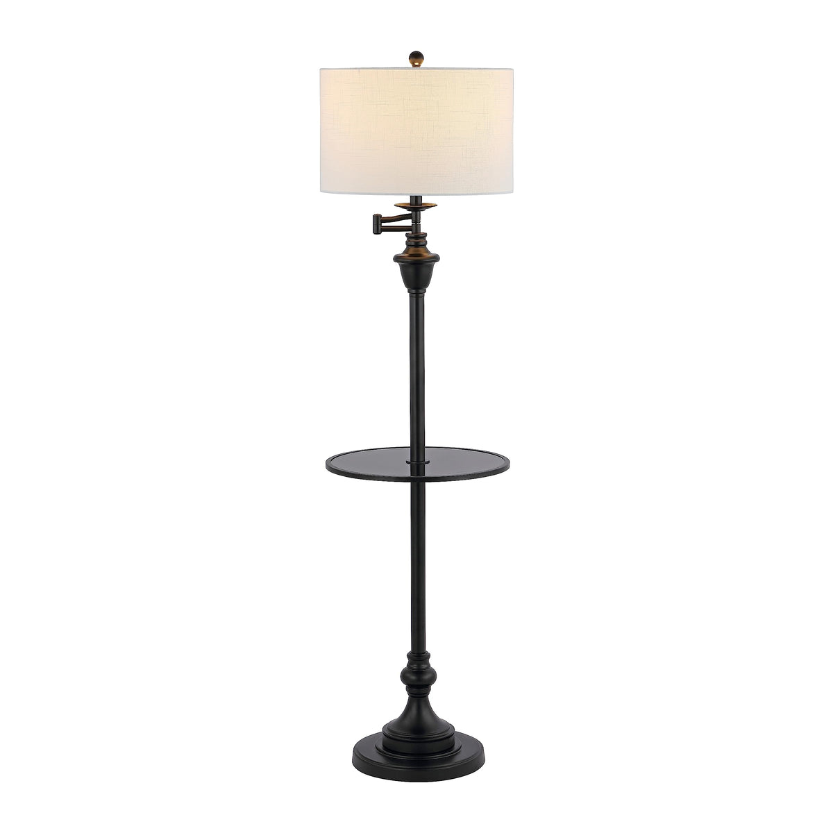 JONATHAN Y Metal & Glass LED Table and Floor Lamps