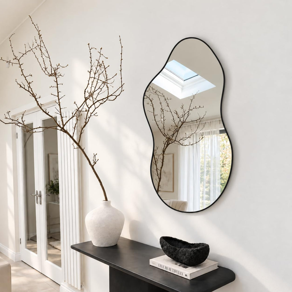 potijo Irregular Asymmetrical Decorative Wall Mirror