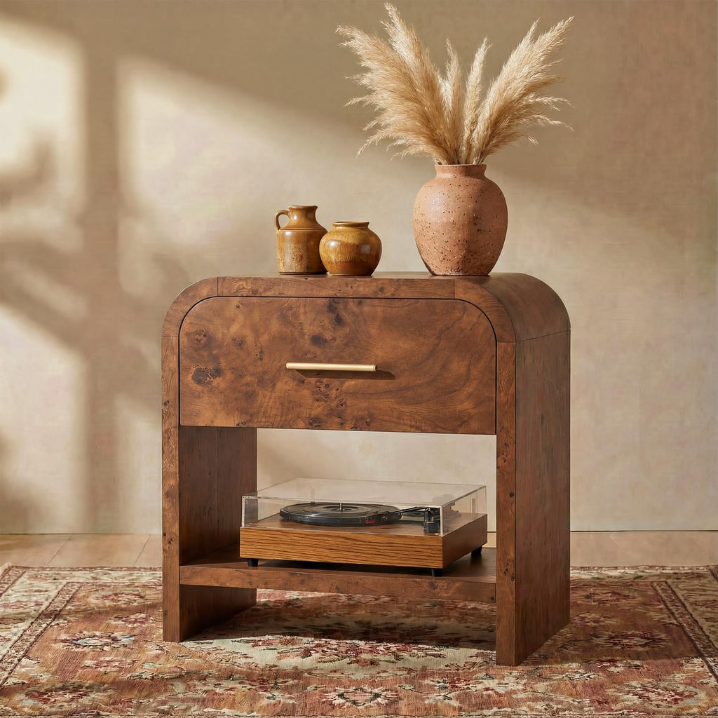 EliteSet Modern Nightstand for Bedroom & Living Room