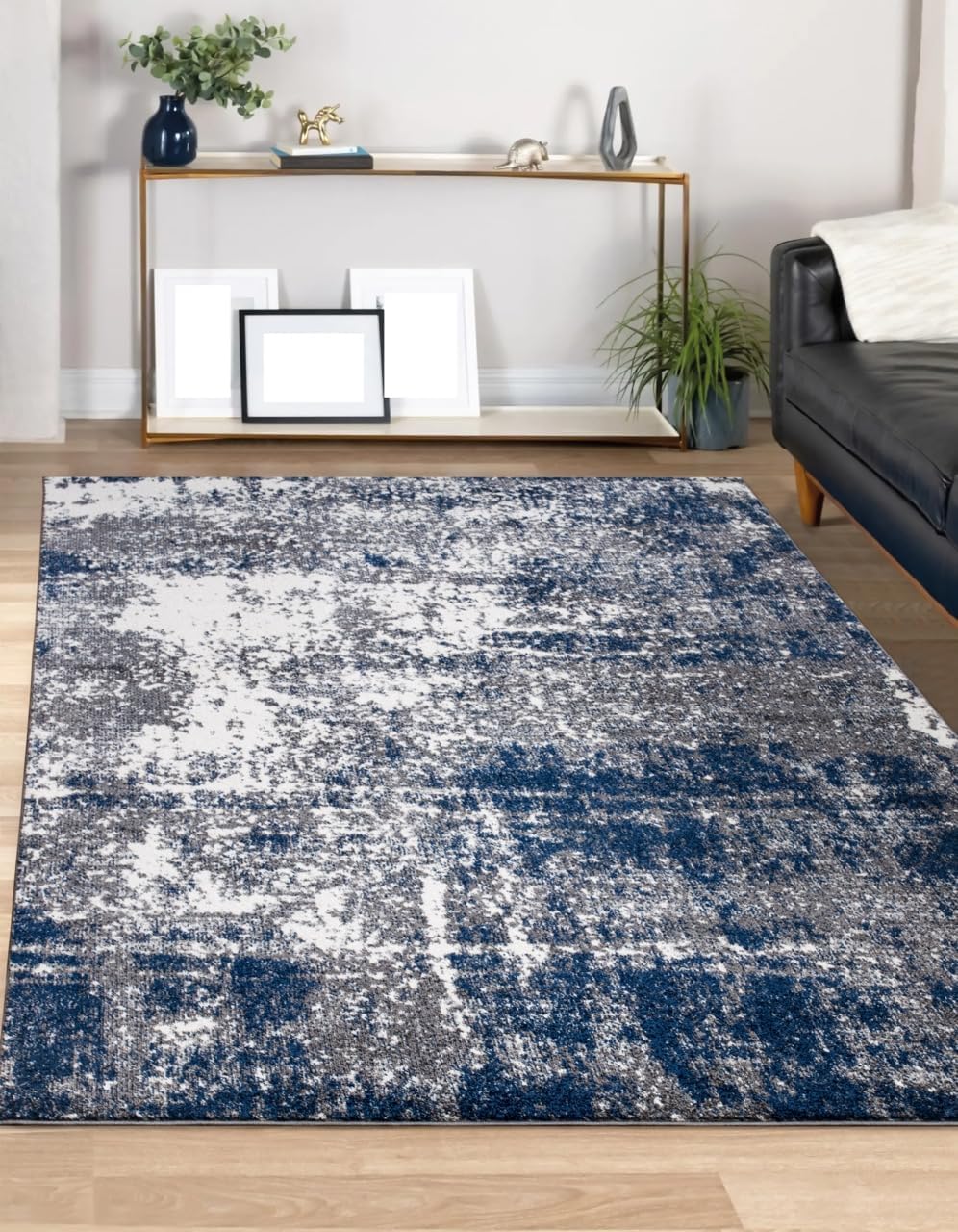 Keen Home Design 8x10 Non-Shedding Abstract Area Rug