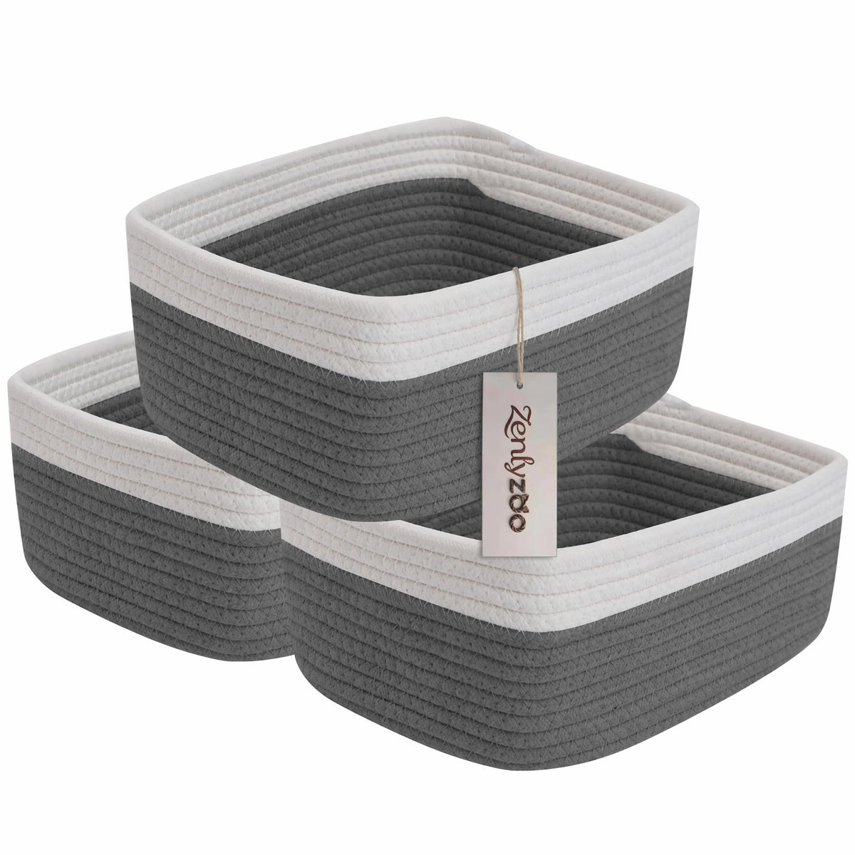 Zenlyzoo Small Storage Baskets for Home Organization