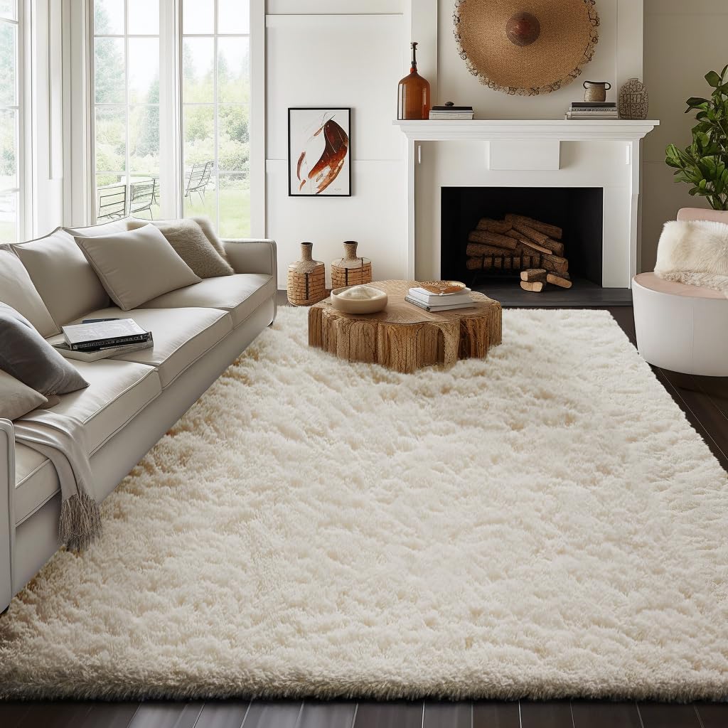 Ophanie Soft Area Rug for Bedroom and Living Room