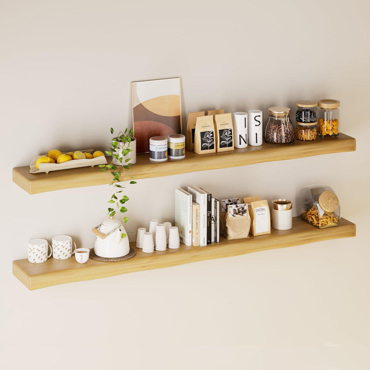 SAILUN Floating Wall Shelves for Home Storage & Decor