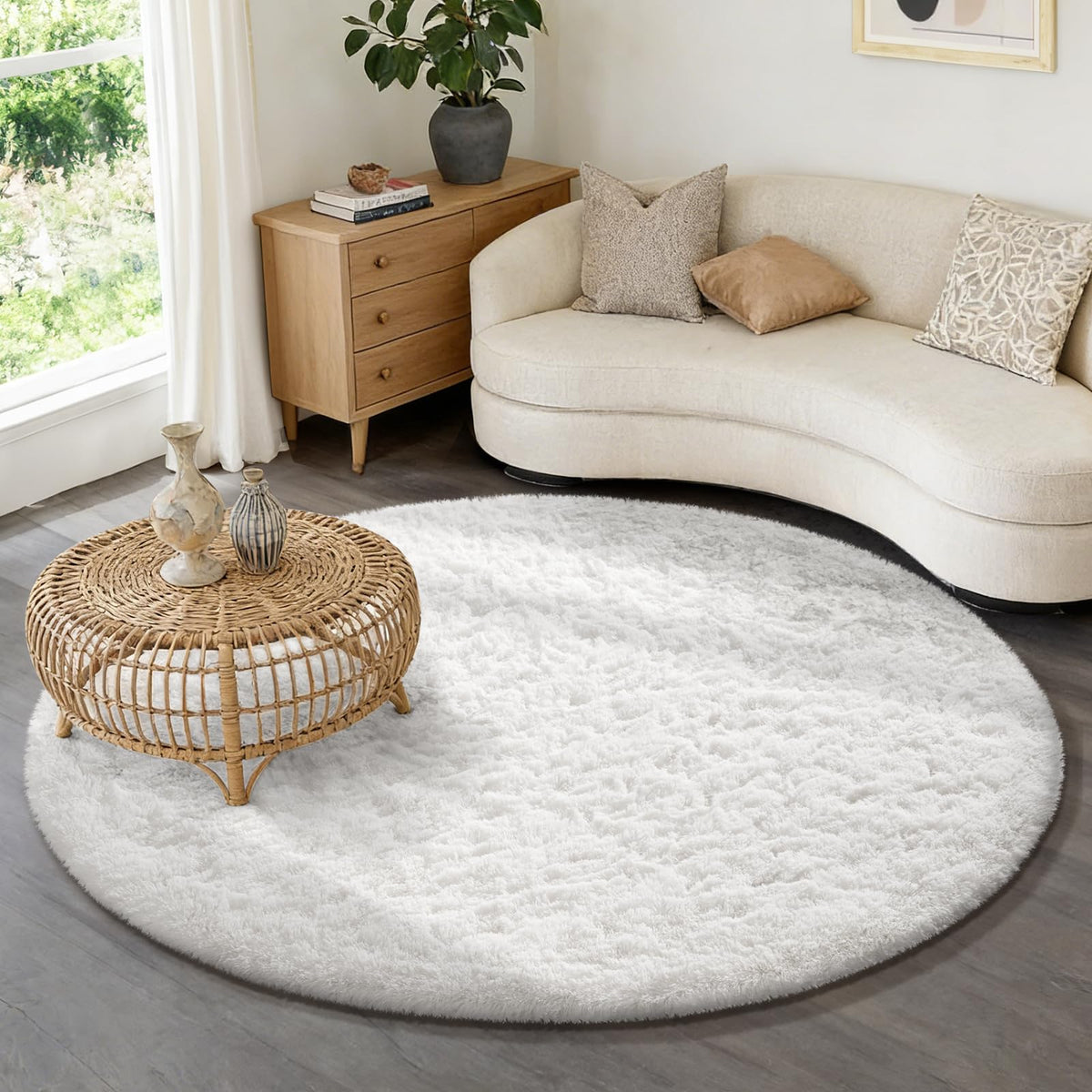 Ophanie Soft Area Rug for Bedroom and Living Room