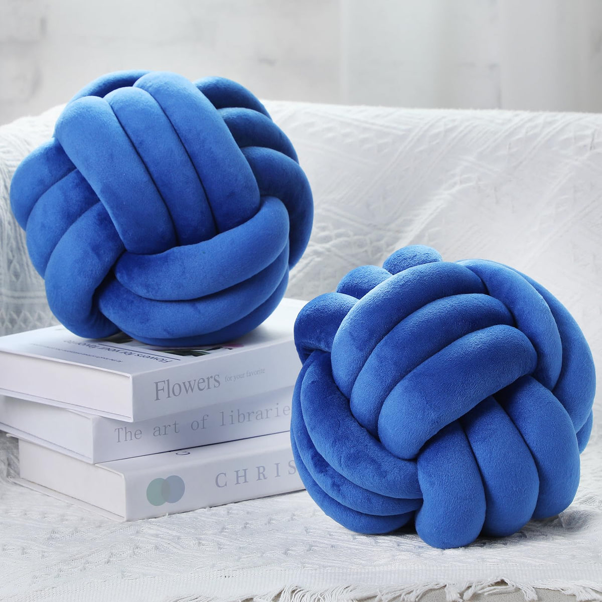Namalu Decorative Knot Throw Pillows, Set of 2