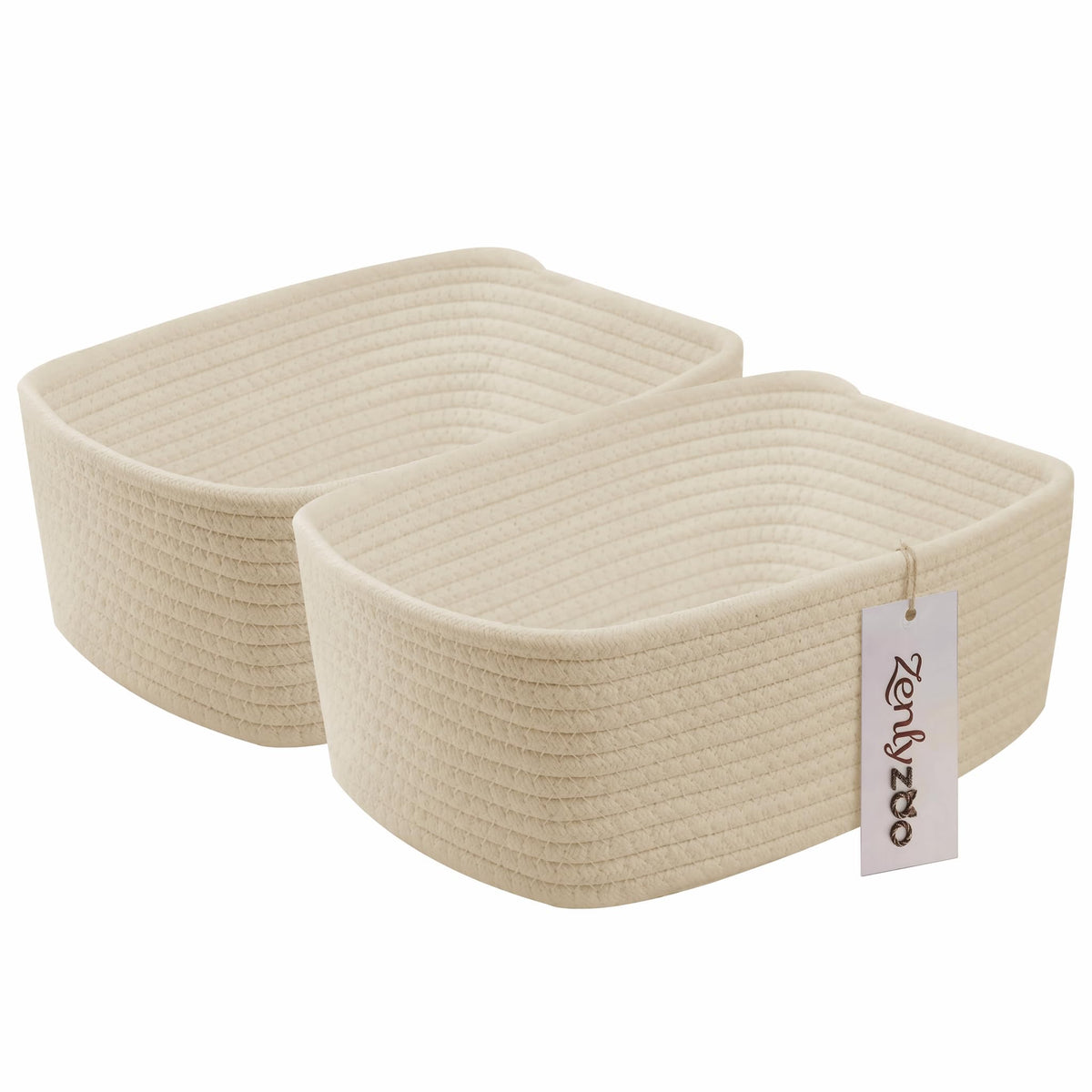 Zenlyzoo Small Storage Baskets for Home Organization