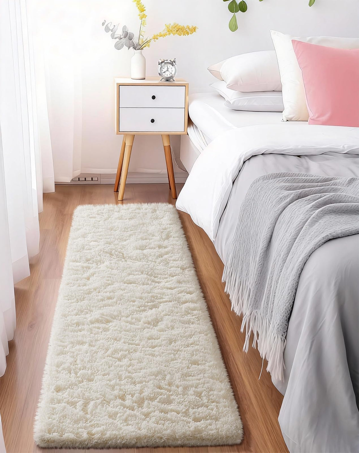 Ophanie Soft Area Rug for Bedroom and Living Room