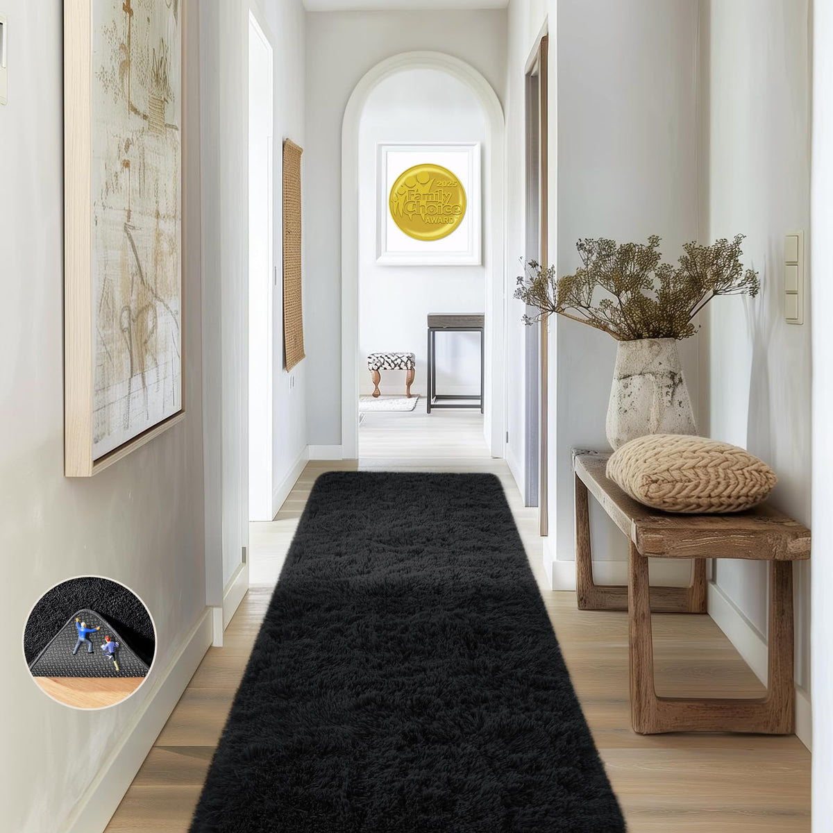 Ophanie Soft Area Rug for Bedroom and Living Room