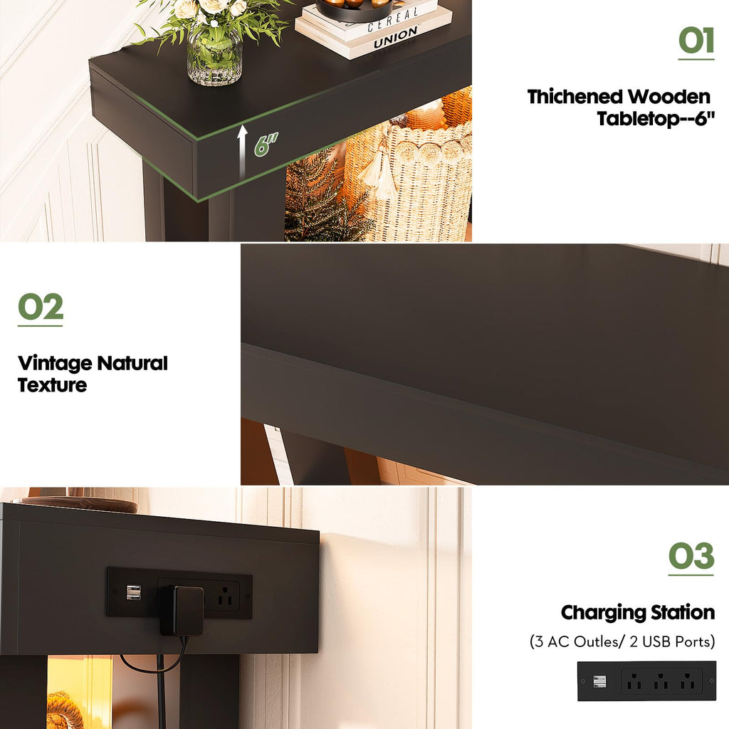 Unikito Modern Console Table for Entryway & Living Room