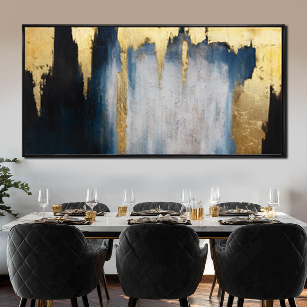 WINKAILIN Large Abstract Floral Canvas Wall Art Decor