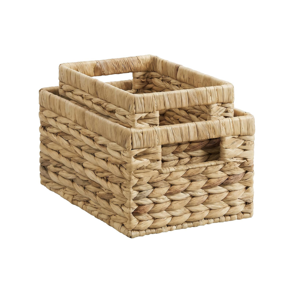 ROOMTEC Wicker Storage Baskets for Home Organization