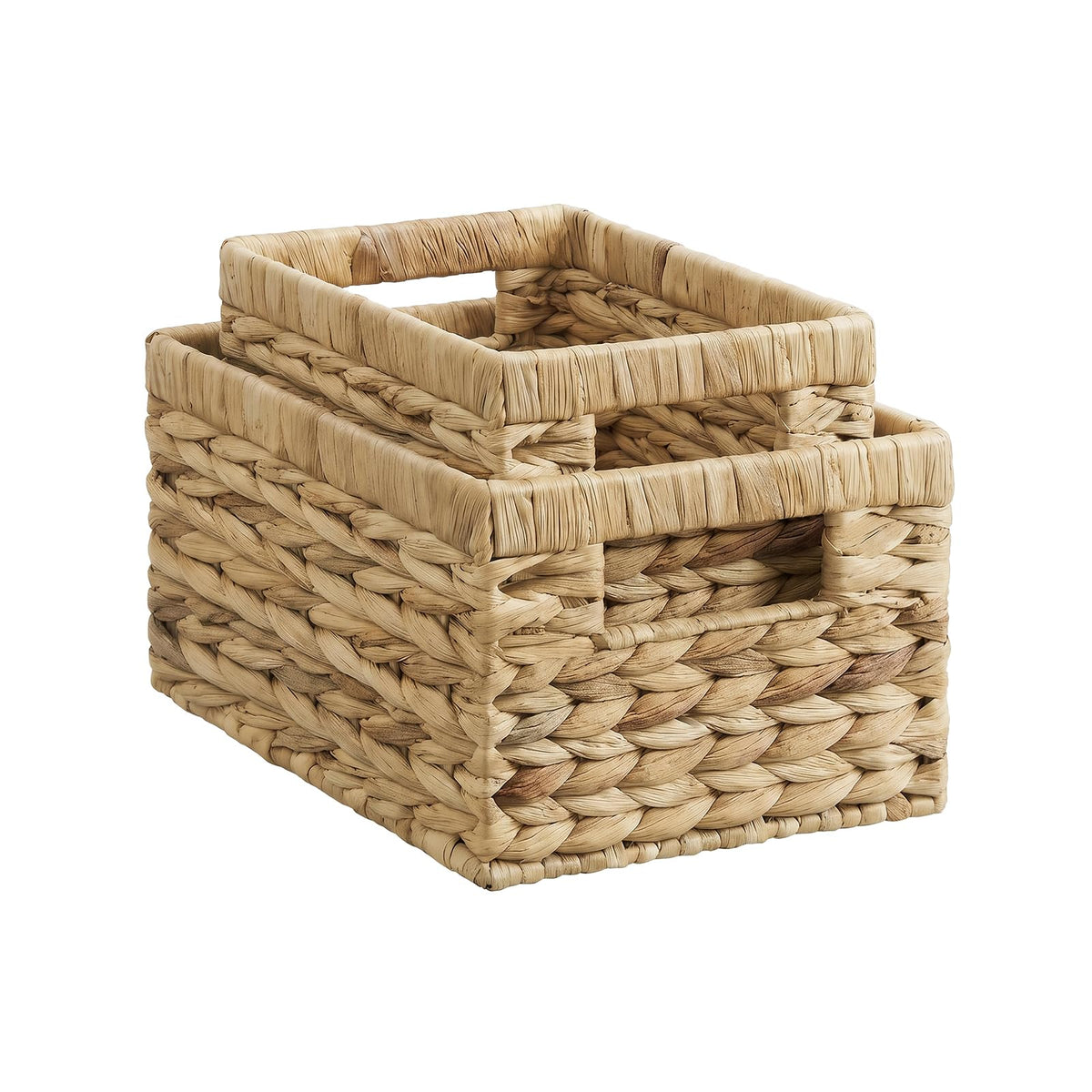 ROOMTEC Wicker Storage Baskets for Home Organization