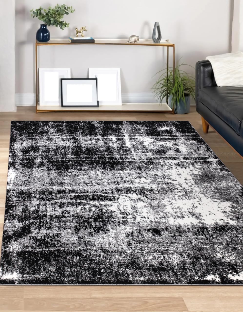 Keen Home Design 8x10 Non-Shedding Abstract Area Rug