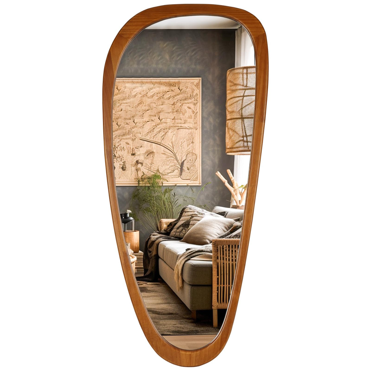 WallBeyond Cobblestone Decorative Wall Mirror