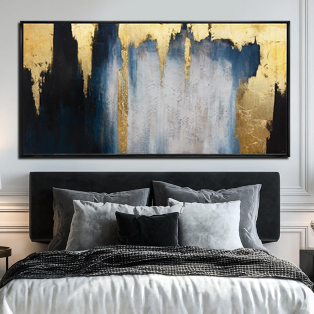 WINKAILIN Large Abstract Floral Canvas Wall Art Decor