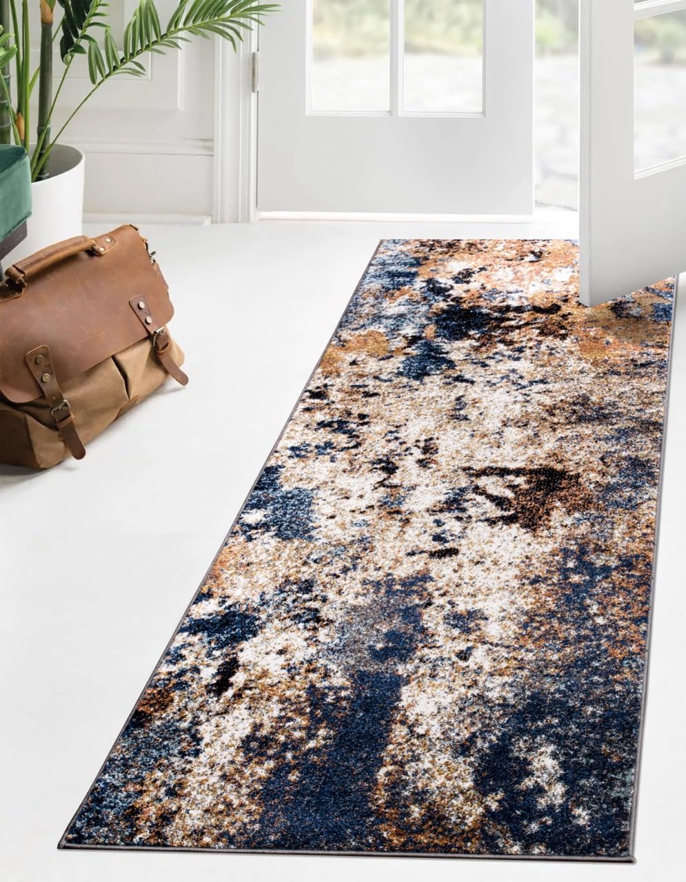 Keen Home Design 8x10 Non-Shedding Abstract Area Rug