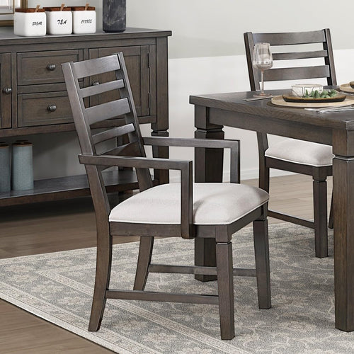 6pc Dining Set Dark Espresso Table with Extension Leaf Bench Chairs Comfortable Seats Wooden Dining Furniture
