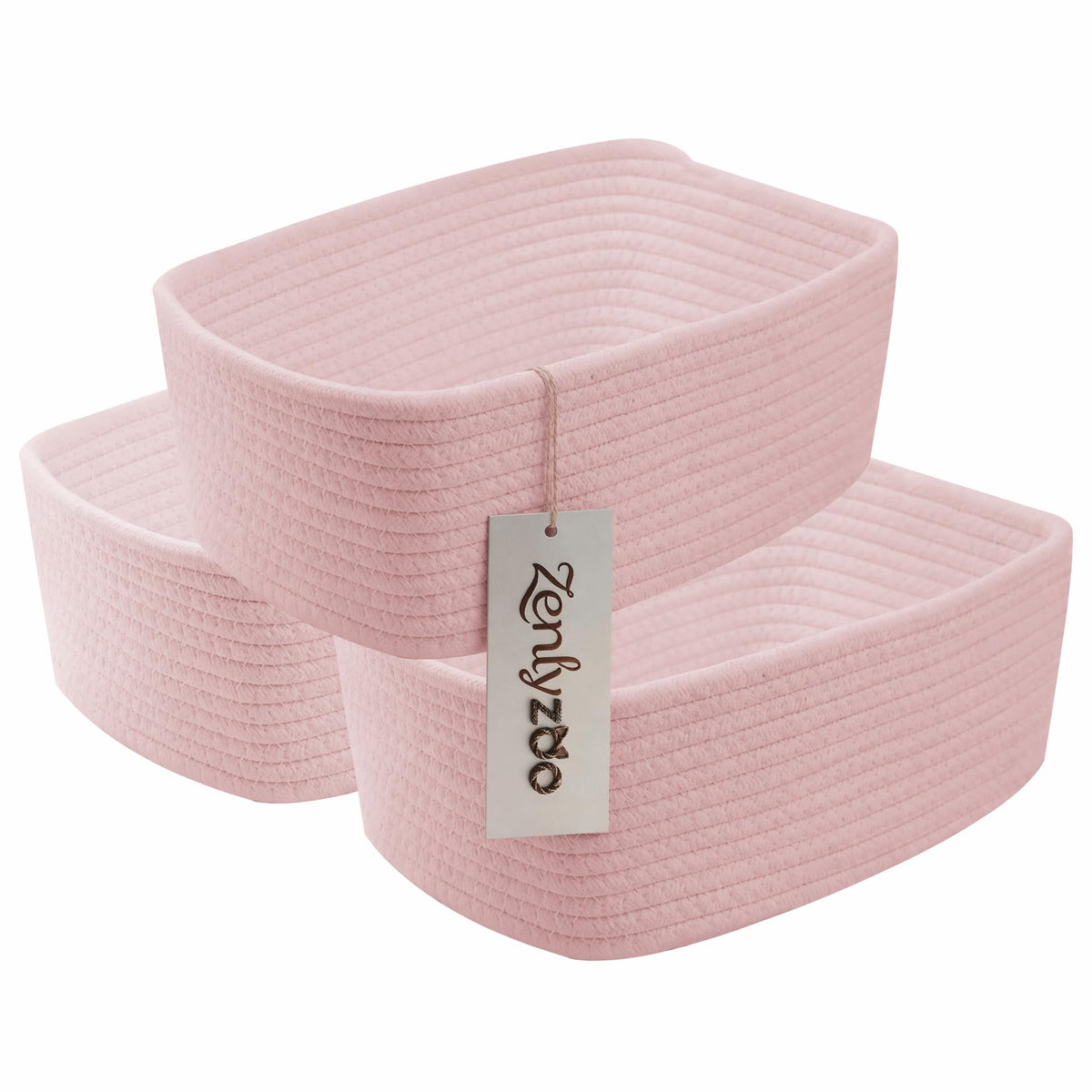 Zenlyzoo Small Storage Baskets for Home Organization