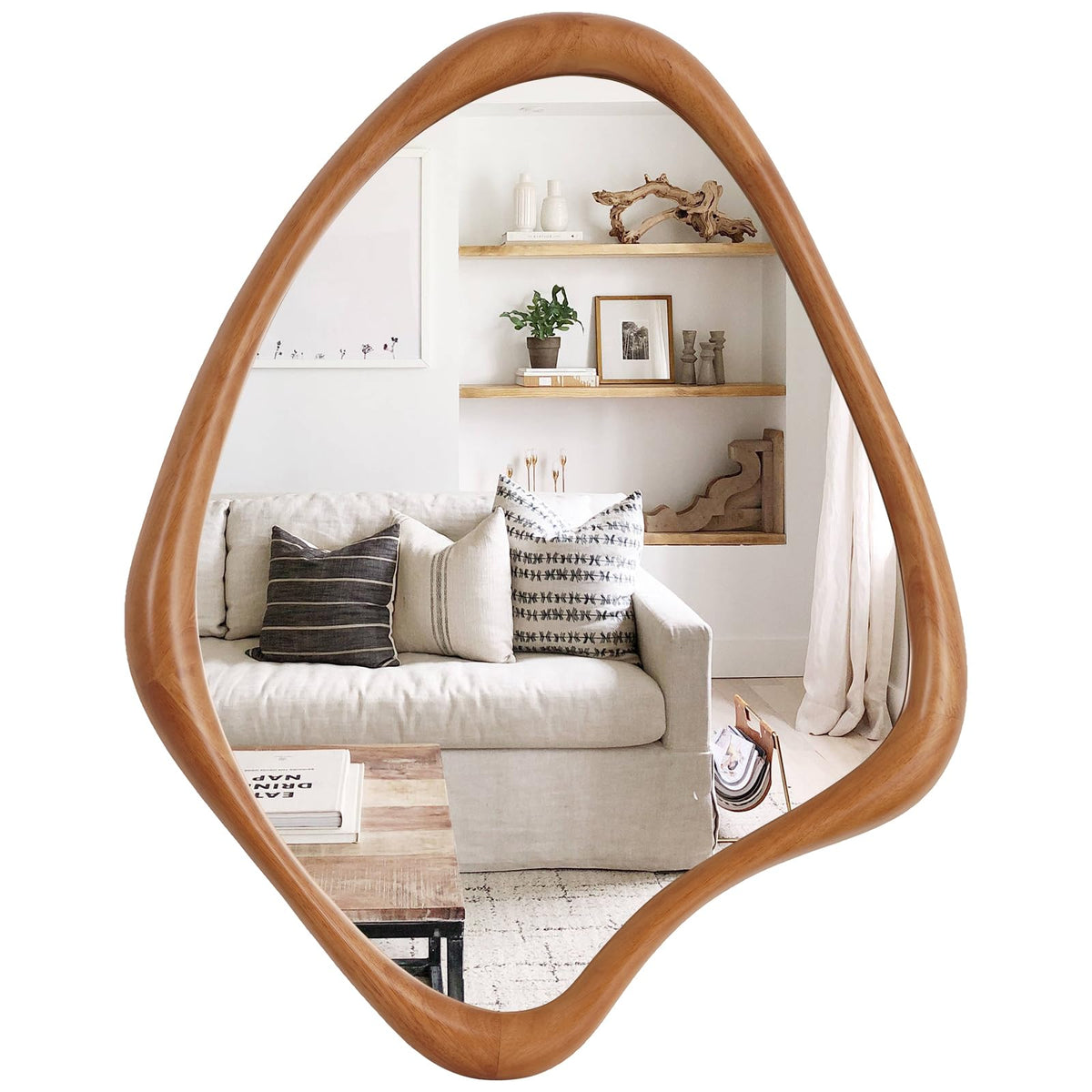 WallBeyond Cobblestone Decorative Wall Mirror