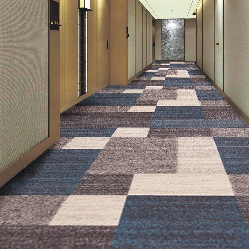 Washable Boho Runner Rug with Rubber Backing, 6 x 21 ft