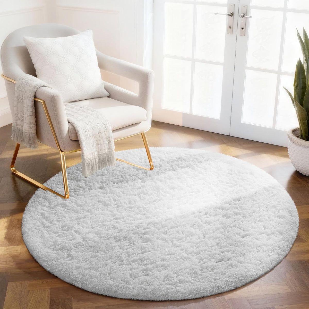 Ophanie Soft Area Rug for Bedroom and Living Room