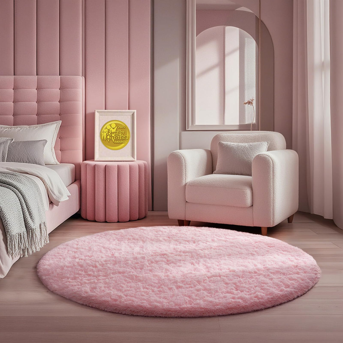 Ophanie Soft Area Rug for Bedroom and Living Room