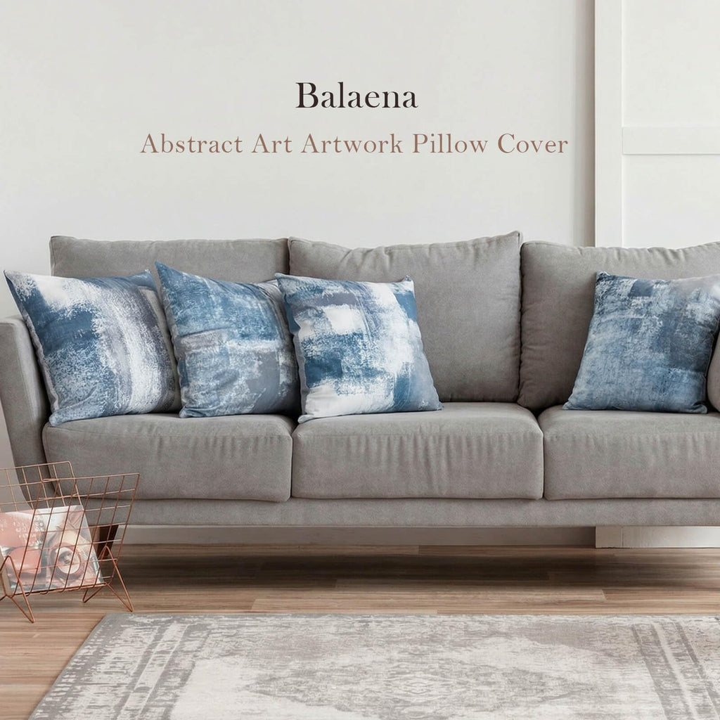 Balaena Abstract Art Decorative Throw Pillow Covers