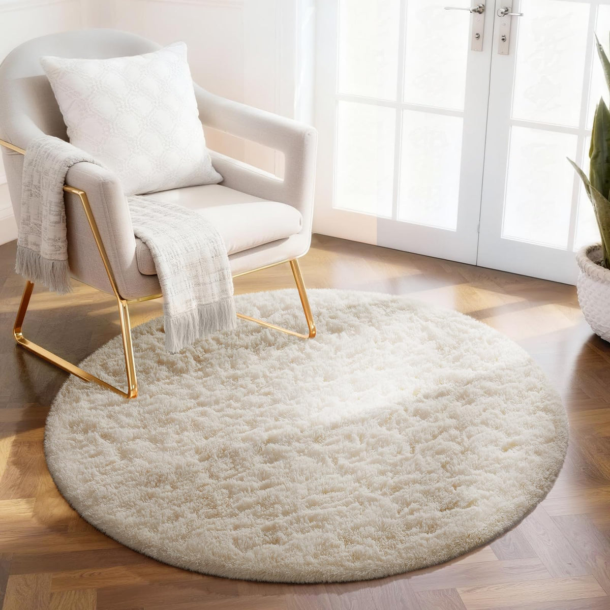Ophanie Soft Area Rug for Bedroom and Living Room