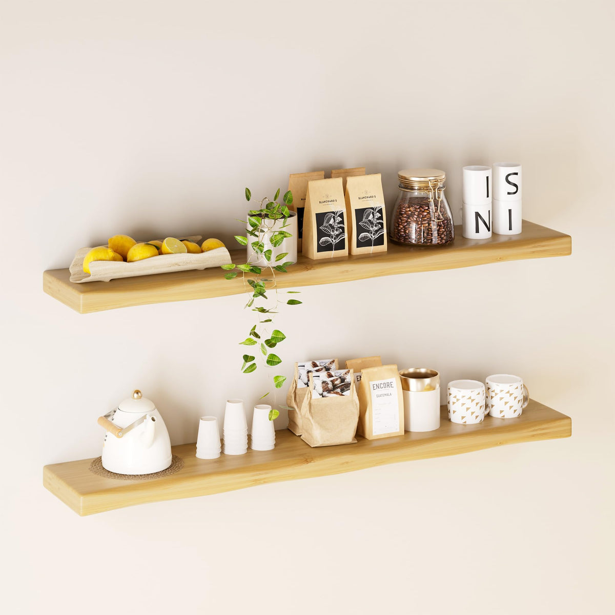 SAILUN Floating Wall Shelves for Home Storage & Decor