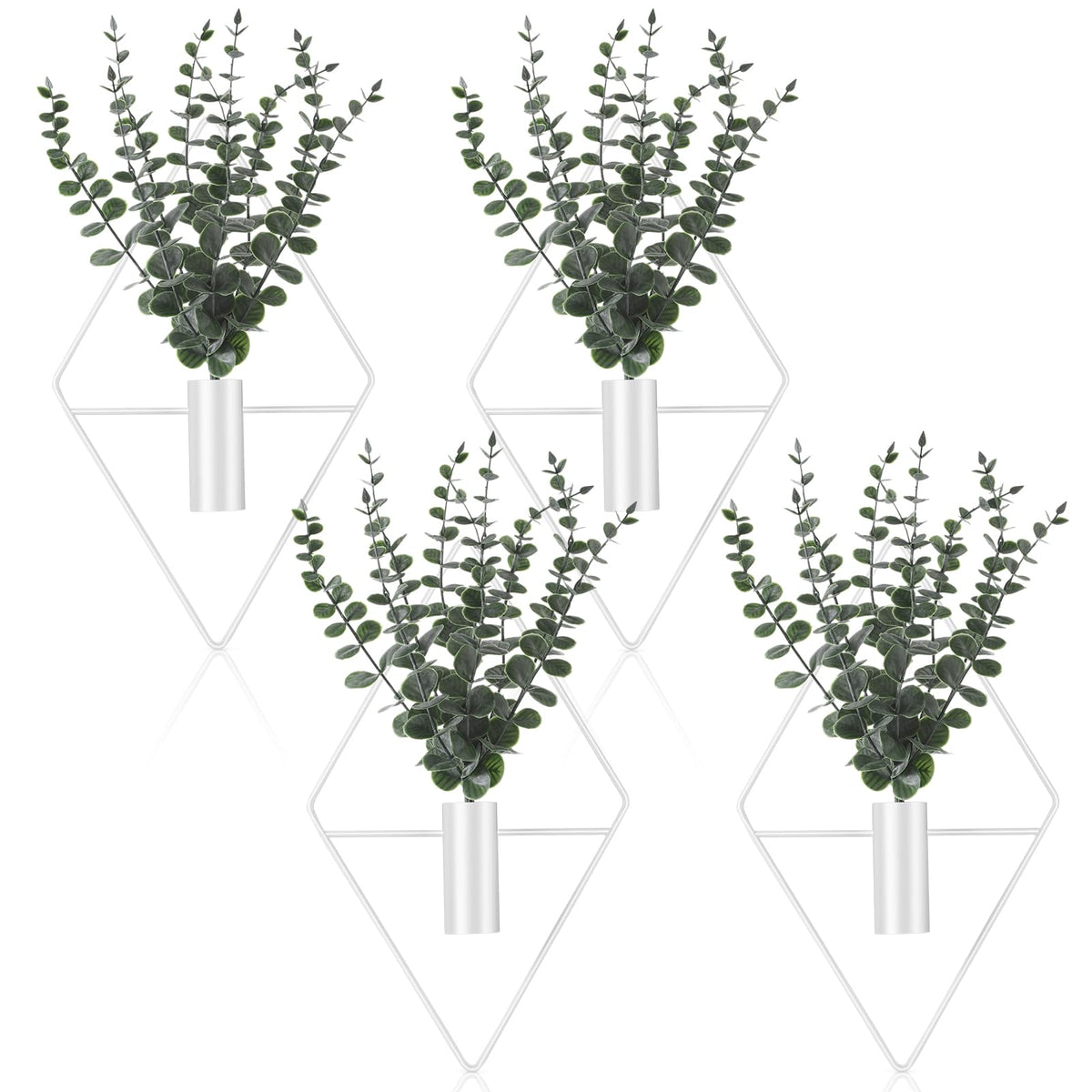 Jexine Hanging Artificial Planters for Wall Decor