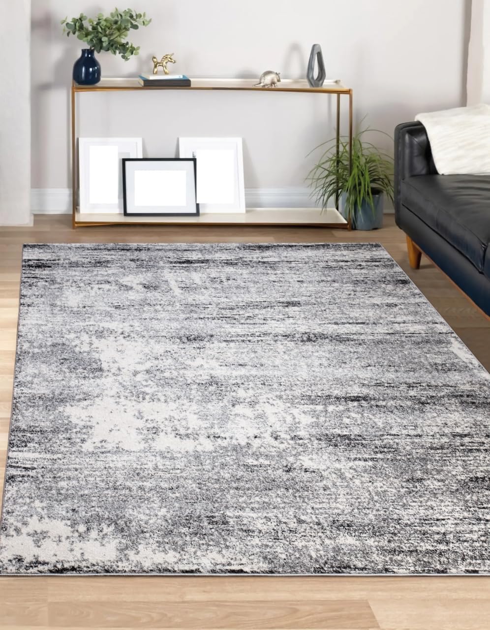 Keen Home Design 8x10 Non-Shedding Abstract Area Rug