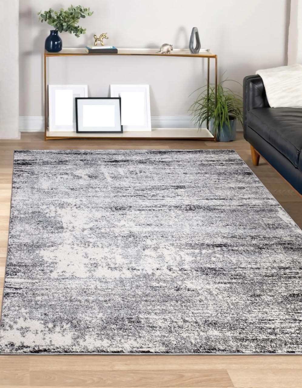 Keen Home Design 8x10 Non-Shedding Abstract Area Rug