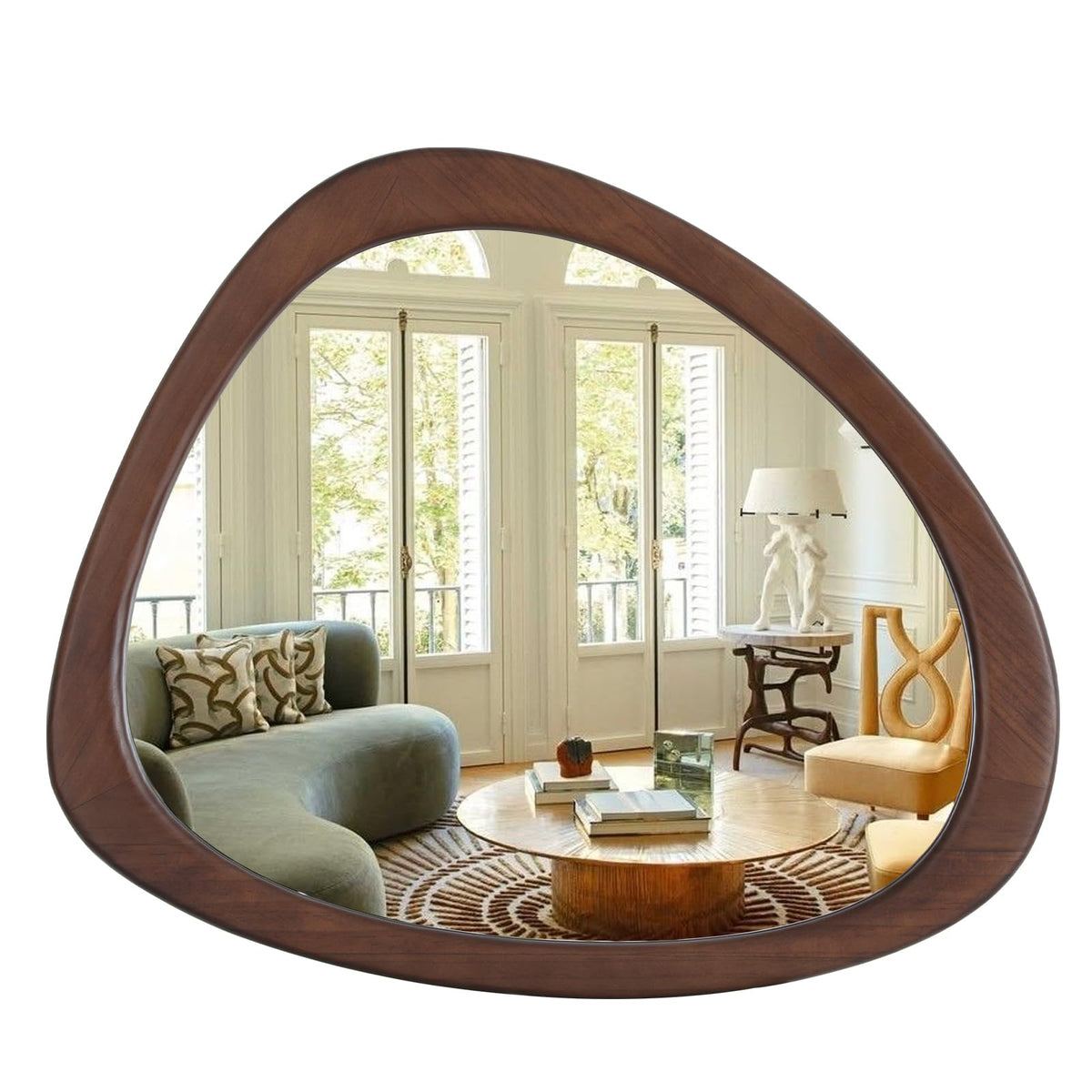 WallBeyond Cobblestone Decorative Wall Mirror
