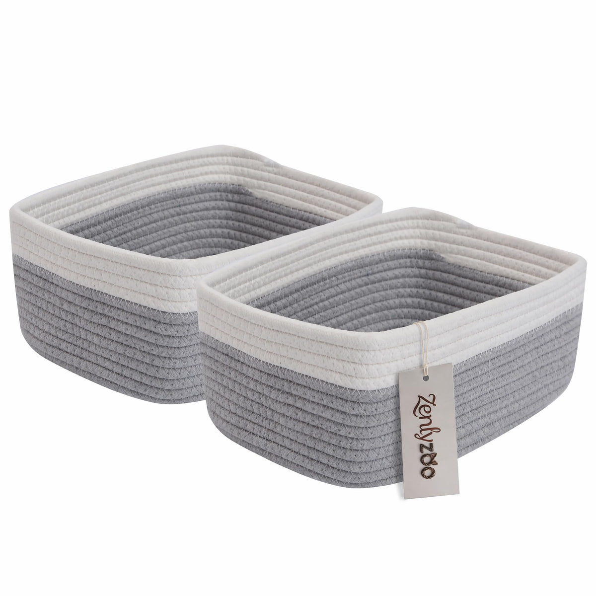 Zenlyzoo Small Storage Baskets for Home Organization