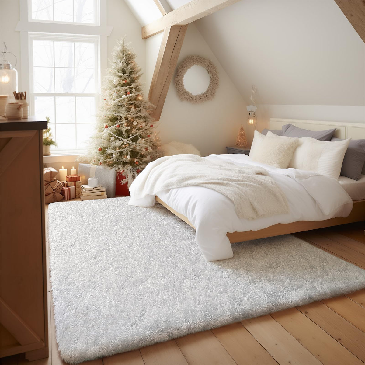 Ophanie Soft Area Rug for Bedroom and Living Room