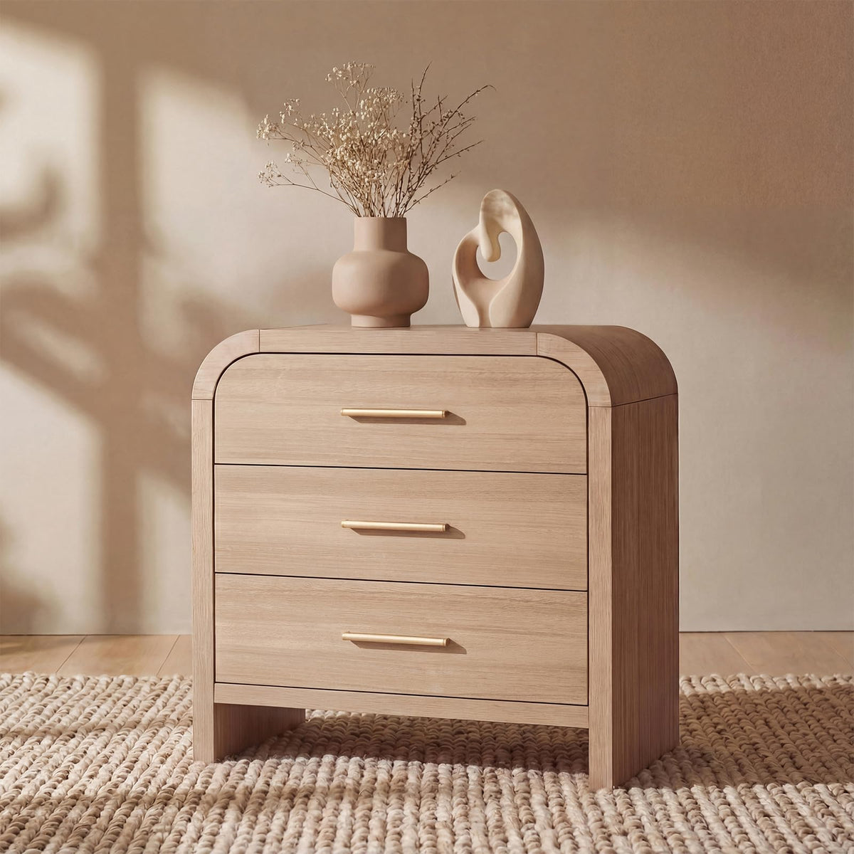 EliteSet Modern Nightstand for Bedroom & Living Room