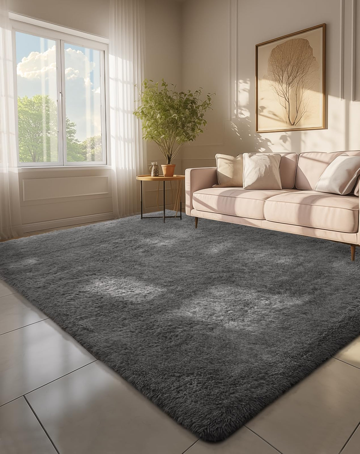 Ophanie Soft Area Rug for Bedroom and Living Room