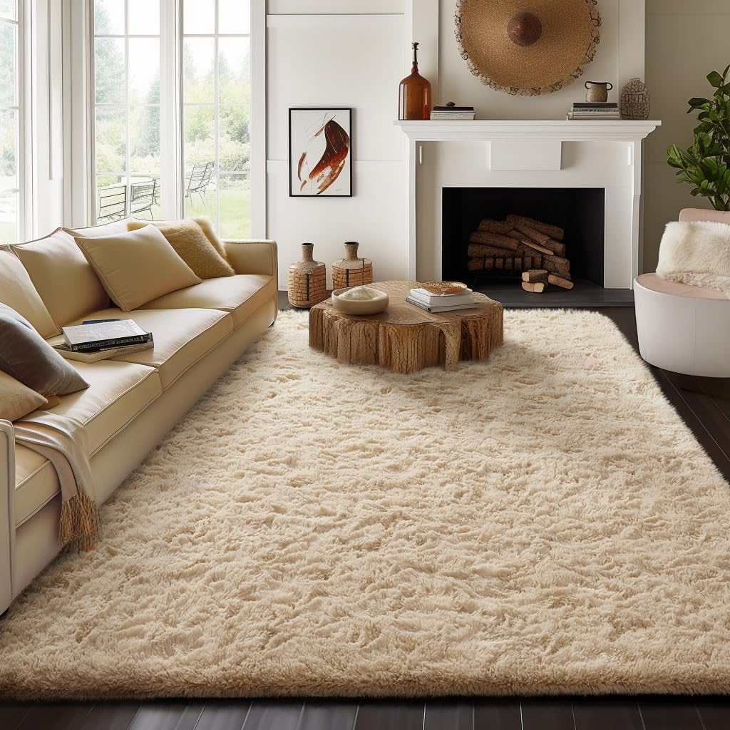 Ophanie Soft Area Rug for Bedroom and Living Room