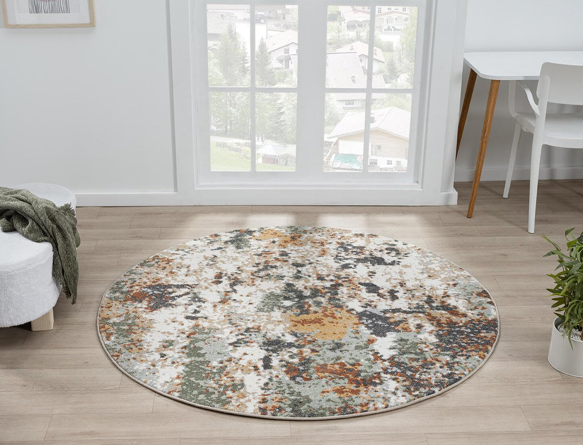 Keen Home Design 8x10 Non-Shedding Abstract Area Rug