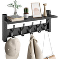 Optish 17.1-Inch Wall-Mounted Coat Rack with Shelf