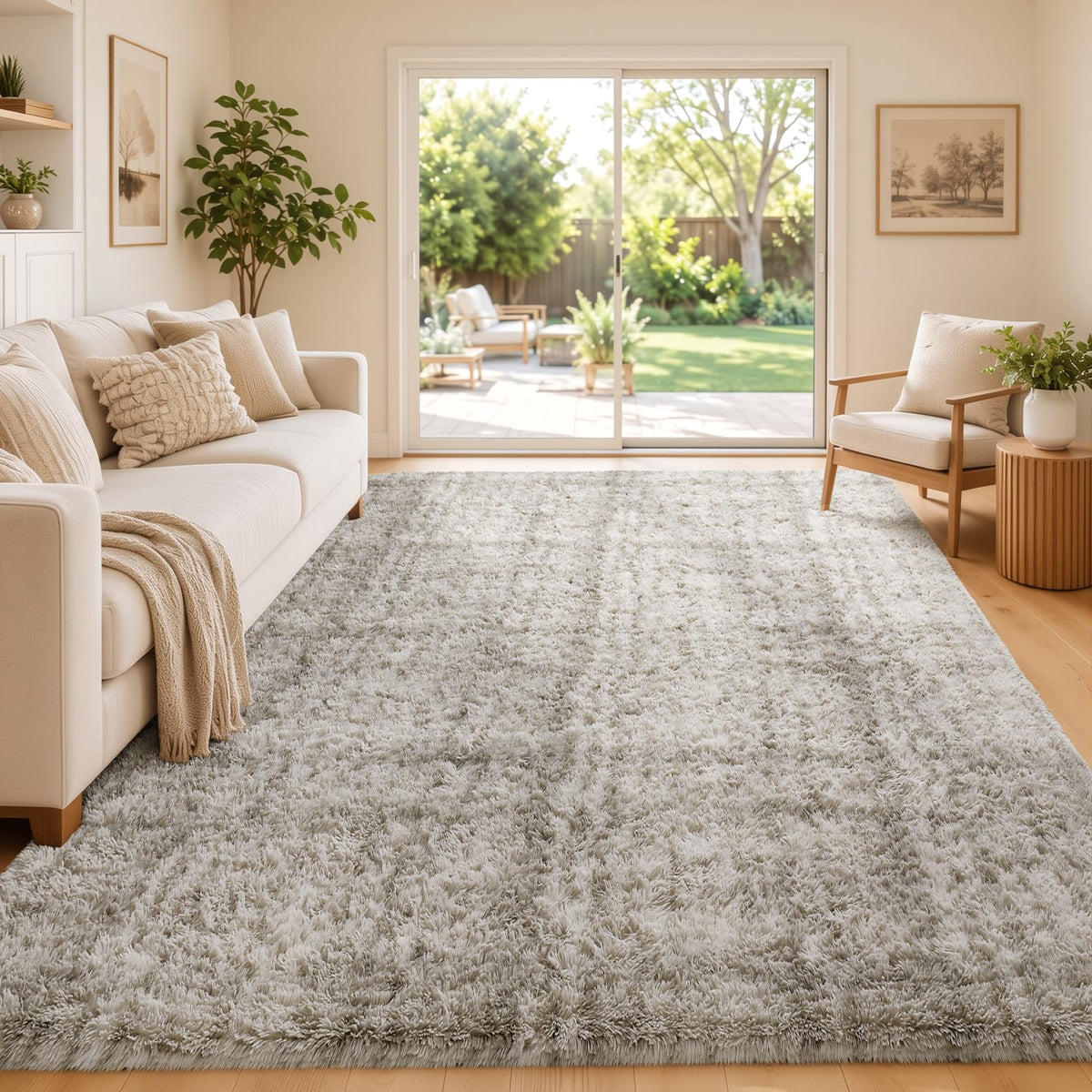 Ophanie Soft Area Rug for Bedroom and Living Room