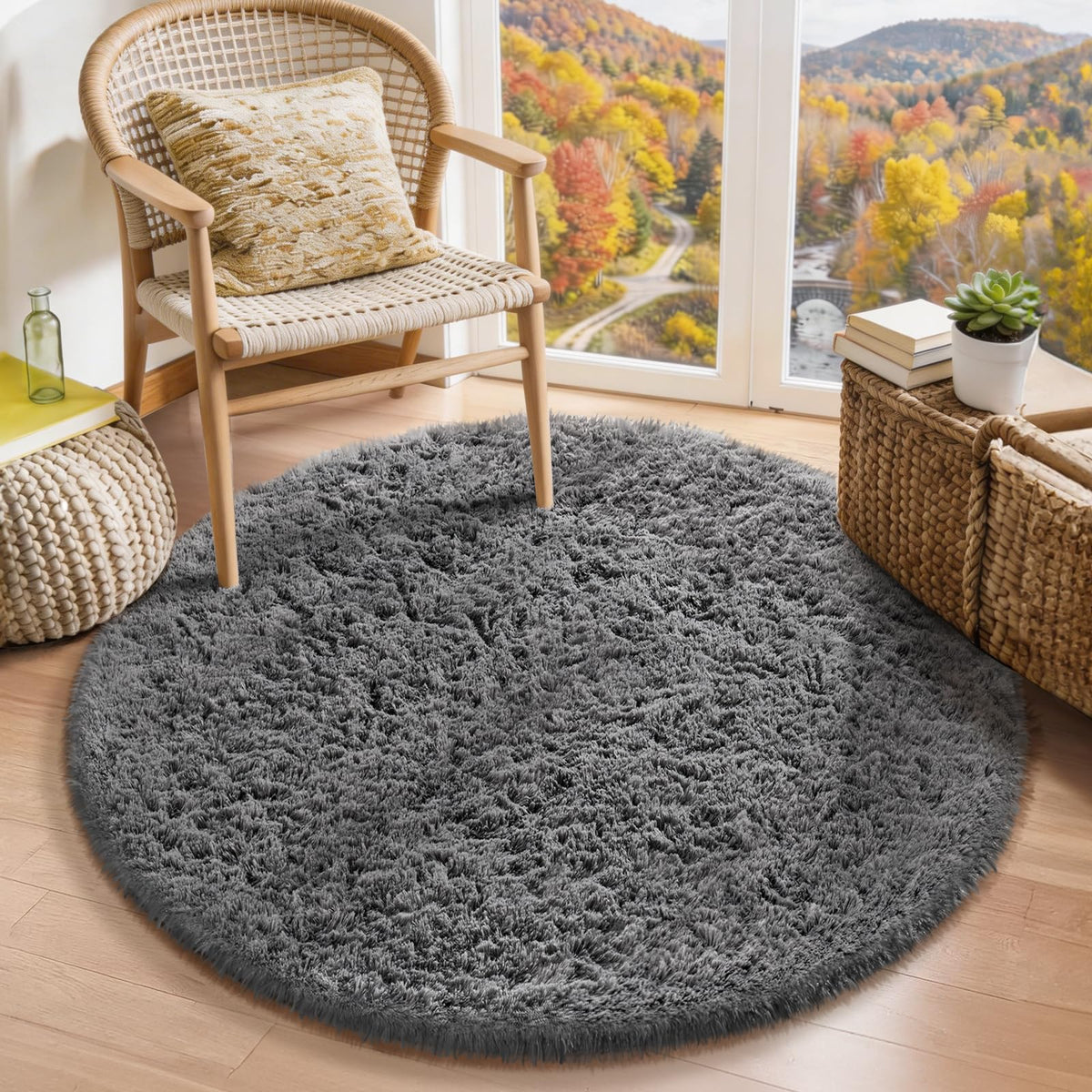 Ophanie Soft Area Rug for Bedroom and Living Room