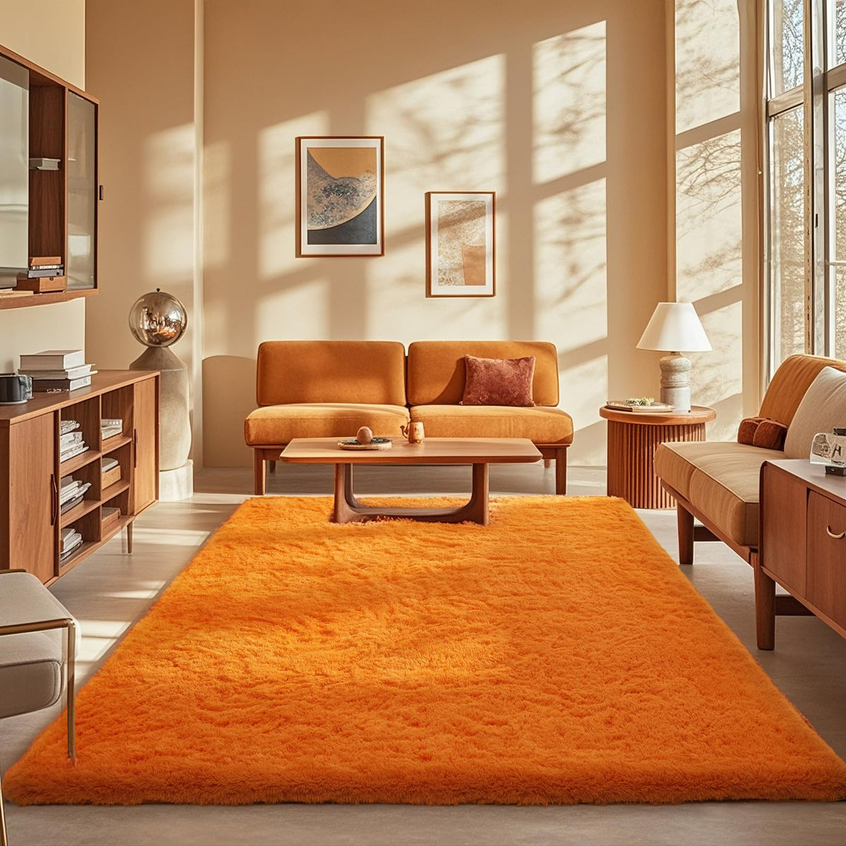 Ophanie Soft Area Rug for Bedroom and Living Room