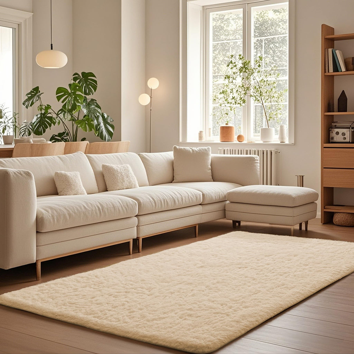 Ophanie Soft Area Rug for Bedroom and Living Room